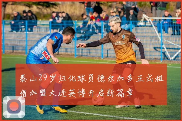 泰山29岁归化球员德尔加多正式租借加盟大连英博开启新篇章